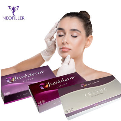 2 ml Zastrzyki Juvederm Wypełniacz zmarszczek Hialuronowy podbródek Transparentny Juvederm Ultra 3