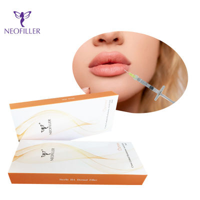 Neofiller Plumper Wypełniacz kwasu hialuronowego Nose Derm 1 ml Kwas hialuronowy Usta