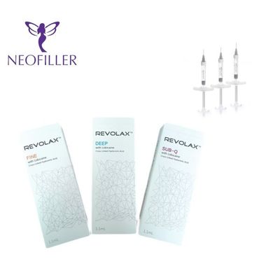 Deep Sub Q Dermal Filler Revolax Wypełniacz z kwasem hialuronowym do linii policzków