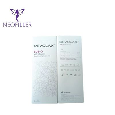 Deep Sub Q Dermal Filler Revolax Wypełniacz z kwasem hialuronowym do linii policzków