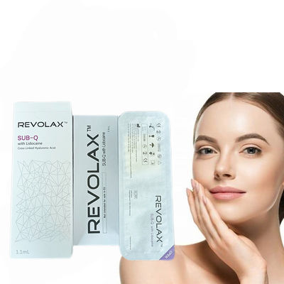 Przeciwzmarszczkowe plastikowe zastrzyki z kwasu Revolax Fine Lips do twarzy