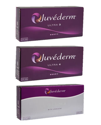 24 mg / ml 2 ml Juvederm Dermal Filler Zastrzyki do ust Wypełniacze do ust z kwasem hialuronowym