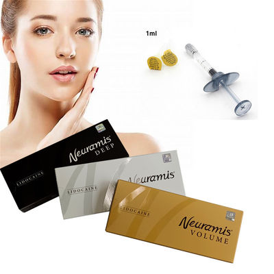 Cross Linking NeckNeuramis Dermal Filler Głęboki kwas hialuronowy Face Ect Lip Nose