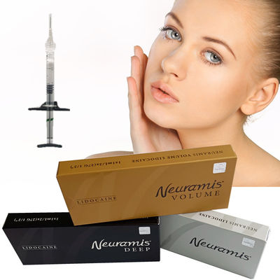 Cross Linking NeckNeuramis Dermal Filler Głęboki kwas hialuronowy Face Ect Lip Nose