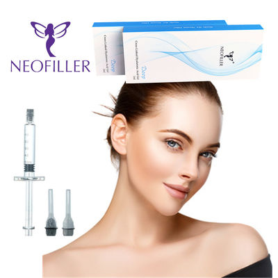 Neofiller 1ml usieciowany wypełniacz skórny hialuronowy naturalnie wyglądający zastrzyk do ust 24mg/ml