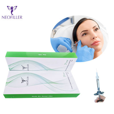 Fine Derm Głęboki kwas hialuronowy Wypełniacz skórny 1 ml 2 ml Derm Ha iniekcja twarzy