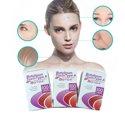 100 jednostek Face Contourchest Wrinkles  na zmarszczki twarzy Allergan toksyna botulinowa