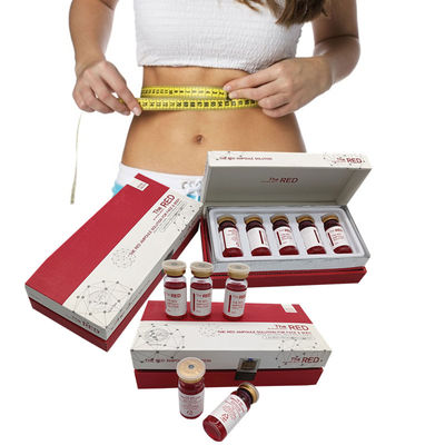 RED Ampoule Fat Shots Utrata masy ciała 10cc Zastrzyki rozpuszczające tłuszcz w brzuchu