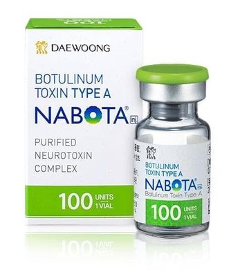 Wpisz A 100u Toxina Botulinica Nabota Korea , aby usunąć zmarszczki