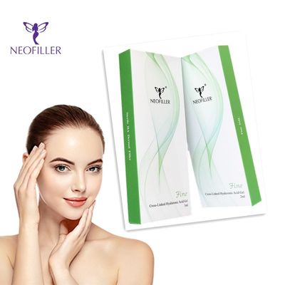 Policzki Kwas hialuronowy do twarzy Wypełniacz skórny Lip HA Filler 1ml 2ml 24mg/ml