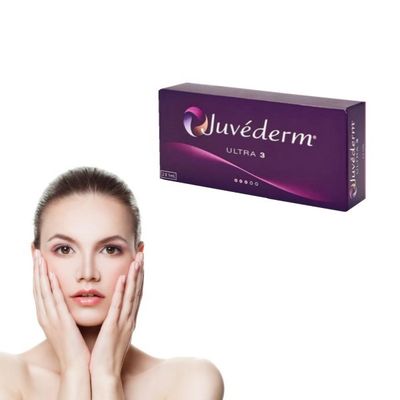 Przezroczysty 2 ml Juvederm Dermal Filler Kwas hialuronowy do wstrzykiwania do cienkich linii