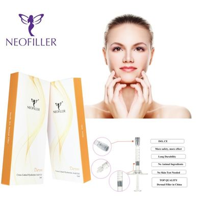 1 ml 2 ml Hialuronowy wypełniacz do ust Po pielęgnacji Nos Lip Injection Kwas hialuronowy Wypełniacz skórny