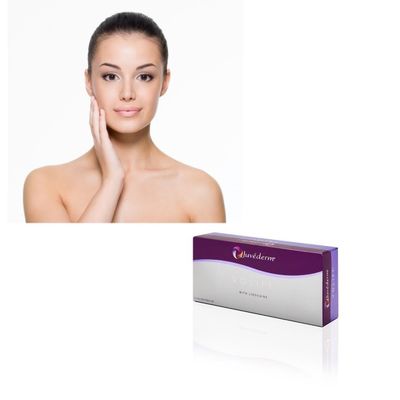 Wypełnianie skóry podbródka Juvederm Zastrzyki do ust Przezroczysty żel Wypełniacz skórny do piersi