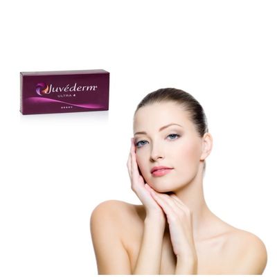 Wypełnianie skóry podbródka Juvederm Zastrzyki do ust Przezroczysty żel Wypełniacz skórny do piersi