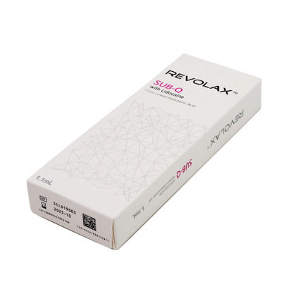 Kwas hialuronowy Revolax Dermal Filler Cross Linking Koreański Cross Linked Ha Filler