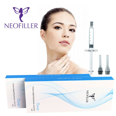 Żel 10ml Wypełniacz skórny usieciowany kwasem hialuronowym do ust 1ml 2ml