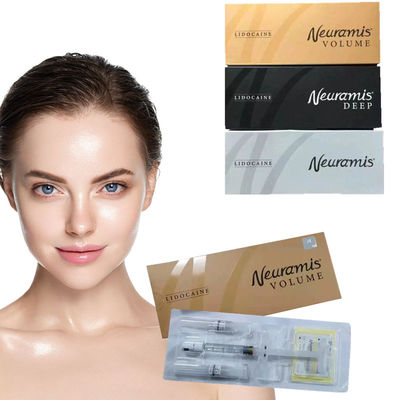 Medyczny naturalny polimerowy kwas hialuronowy do wstrzykiwań do ust 1 ml Neuramis Filler do nosa