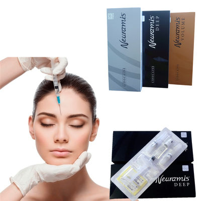 Medyczny naturalny polimerowy kwas hialuronowy do wstrzykiwań do ust 1 ml Neuramis Filler do nosa