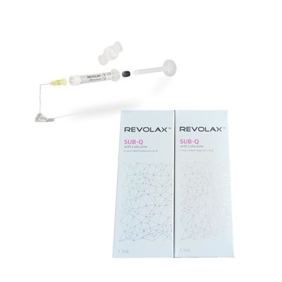Cross Linking Ha Revolax Dermal Filler 1,1 ml Zastrzyki z kwasem hialuronowym Anti Aging