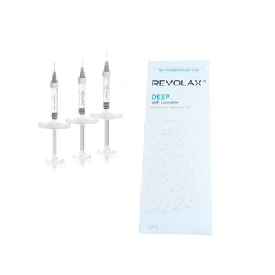 Cross Linking Ha Revolax Dermal Filler 1,1 ml Zastrzyki z kwasem hialuronowym Anti Aging