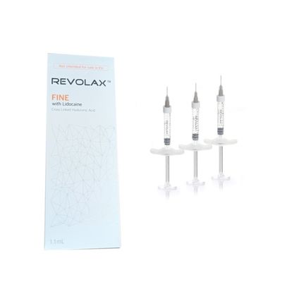 Cross Linking Ha Revolax Dermal Filler 1,1 ml Zastrzyki z kwasem hialuronowym Anti Aging
