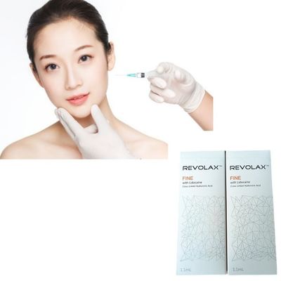Fine Deep Syringe Revolax Dermal Filler Wypełniacz z kwasem hialuronowym 24mg/ml