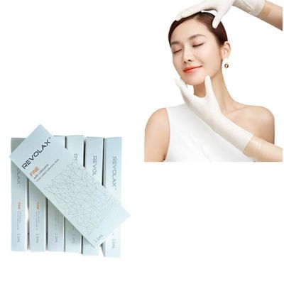 Fine Deep Syringe Revolax Dermal Filler Wypełniacz z kwasem hialuronowym 24mg/ml