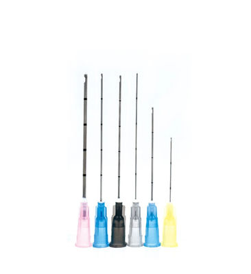 Jednorazowa tępa kaniula Micro Monoject do wypełniaczy skórnych 21 g 50 mm 70 mm