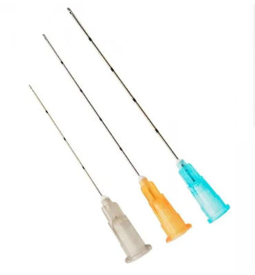 Jednorazowa tępa kaniula Micro Monoject do wypełniaczy skórnych 21 g 50 mm 70 mm