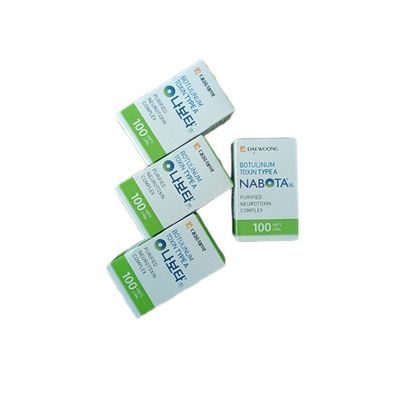 100 IU NABOTA Injection Anti Aging Toksyna botulinowa typu A Przeciw zmarszczkom