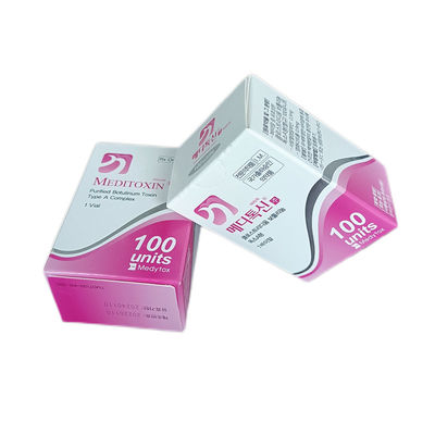 2,5 ml Usuwanie zmarszczek Zastrzyki z toksyny botulinowej Meditoxin Toksyna botulinowa typu A 100 jednostek