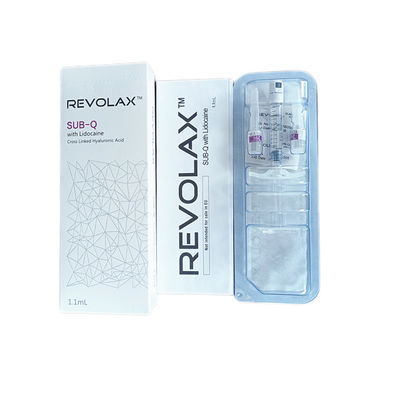 Usieciowane wypełniacze kwasu hialuronowego 24 mg/ml Revolax Fine Deep Sub-Q