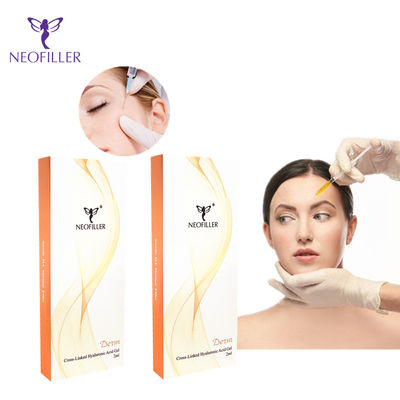 Neofiller Wypełniacz skórny z kwasem hialuronowym Derm Cross Linked For Lips Injectable