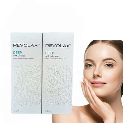 1,1 ml Revolax Cross Linked Ha Filler Fine Deep Sub-Q DHL Fedex Cross Linked