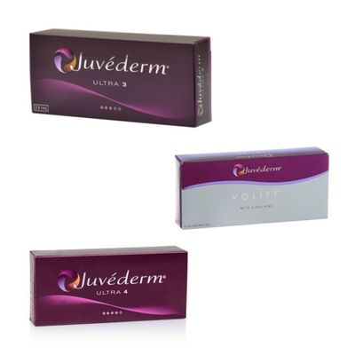 Ultra3 Ultra4 Juvederm Voluma Dermal Filler Injection do głębokich zmarszczek