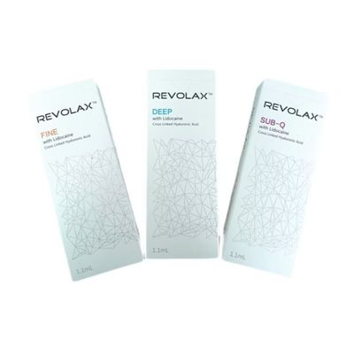 Revolax Dermal Filler Sub- Q do redukcji długotrwałych zmarszczek
