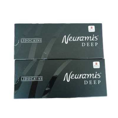 Wypełniacz skórny Neuramis redukujący zmarszczki do twarzy z niskimi skutkami ubocznymi zaczerwienienia