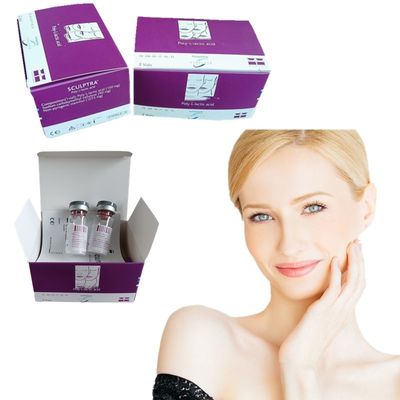 Poly L Lactic Acid  Dermal Filler Powiększenie pośladków do przeciwzmarszczkowych zmarszczek
