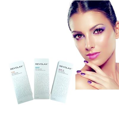 Okres ważności 2 lata I opakowanie strzykawki Revolax Dermal Filler For Face
