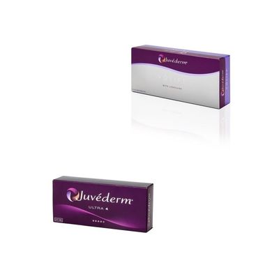 Kwas hialuronowy Juvederm wypełniacz skórny do twarzy z czasem działania 6 - 9 miesięcy