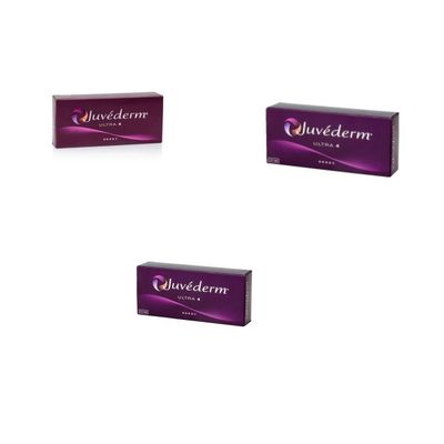 1.0 ml Wstrzykiwalny wypełniacz skóry Juvederm dla naturalnego i długotrwałego odmłodzenia