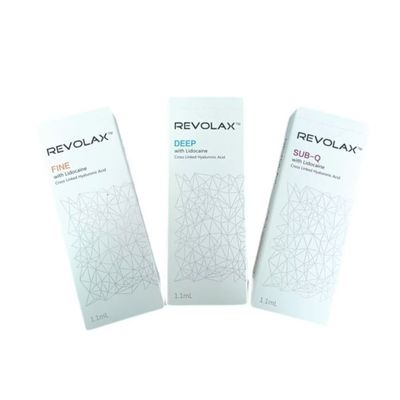Revolax Dermal Filler Non Animal Solution dla zmniejszania zmarszczek na twarzy