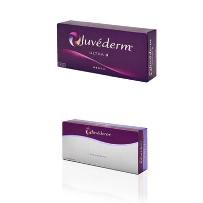 Długotrwały żel z kwasem hialuronowym Juvederm do wypełniania skóry