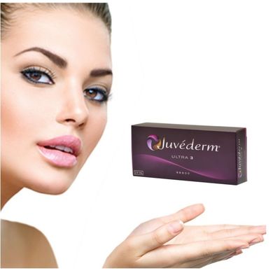 Żel wypełniający skórę z kwasem hialuronowym do wypełniania zmarszczek - Juvederm Solution