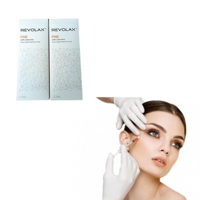 Revolax Cienkie, głębokie Sub Q kwas hialuronowy, łącznik skórny 1, 1 ml
