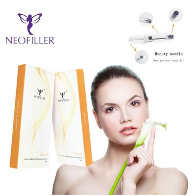 1 ml 2 ml Neofiller HA Filler skórny do podnoszenia twarzy i leczenia zmarszczek 9-12 miesięcy