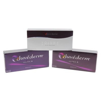 Ultra 3 Ultra 4 Voluma Juvederm Wypełniacze kwasu hialuronowego