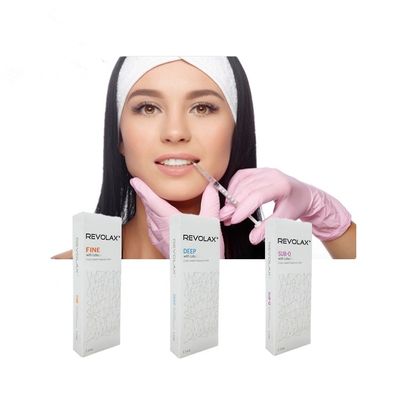Revolax Cienkie, głębokie Sub Q kwas hialuronowy, łącznik skórny 1, 1 ml