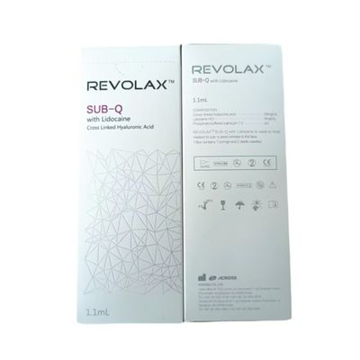 Strzykawkę Revolax Dermal Filler Hyaluronic Acid Formula Odkryj sekret młodzieńczej skóry