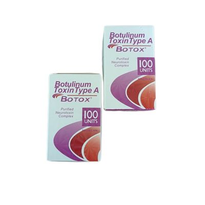 Botoks Allergan 100 j.m./fiolkę Proszek toksyny botulinowej do iniekcji przeciwzmarszczkowych z przechowywaniem w temperaturze 2-8°C i produkcją fermentacyjną